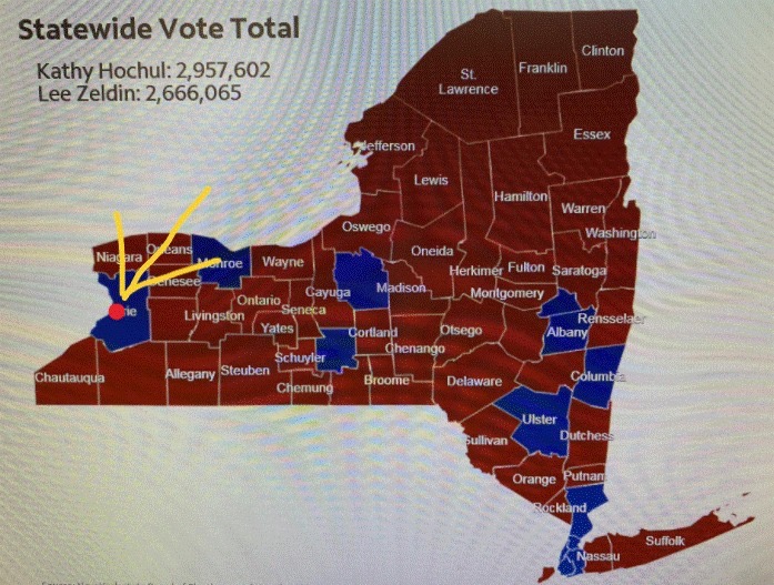 kevin_smith45's tweet photo. I genuinely feel bad for the rest of New York State. 

That they are forced to live under the rule of idiots from New York City. https://t.co/9oeXrrIsxi