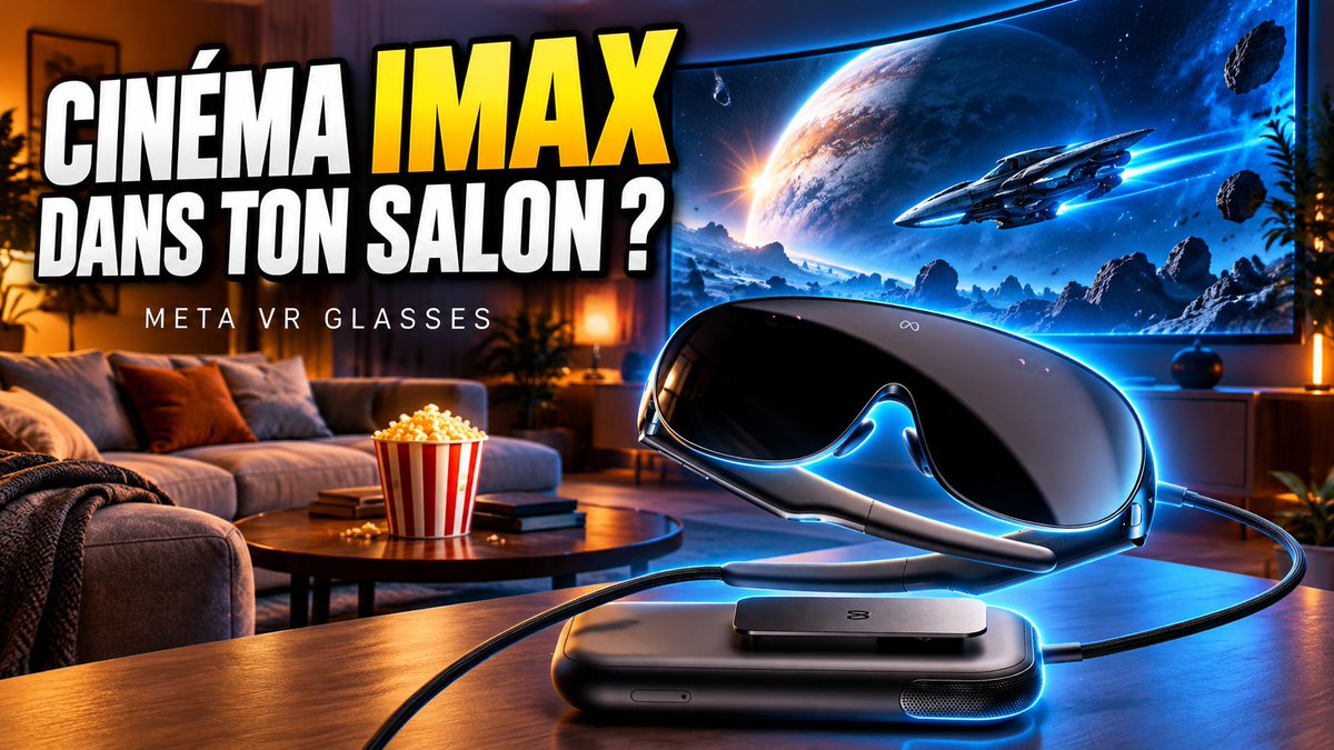 Herbi_VR's tweet photo. Meta VR Glasses : le cinéma IMAX dans ton salon ? 
https://t.co/N7eKdXqMOL  👀 https://t.co/mUaghqH6B8