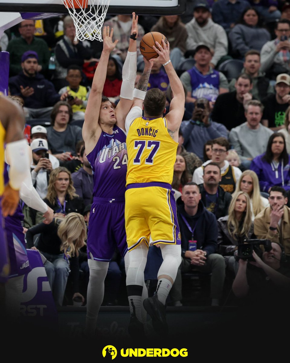 UnderdogNBA's tweet photo. Luka Doncic on Walker Kessler:

"I really wanted him."

(@ryanwardLA) https://t.co/XVkp34tNbH