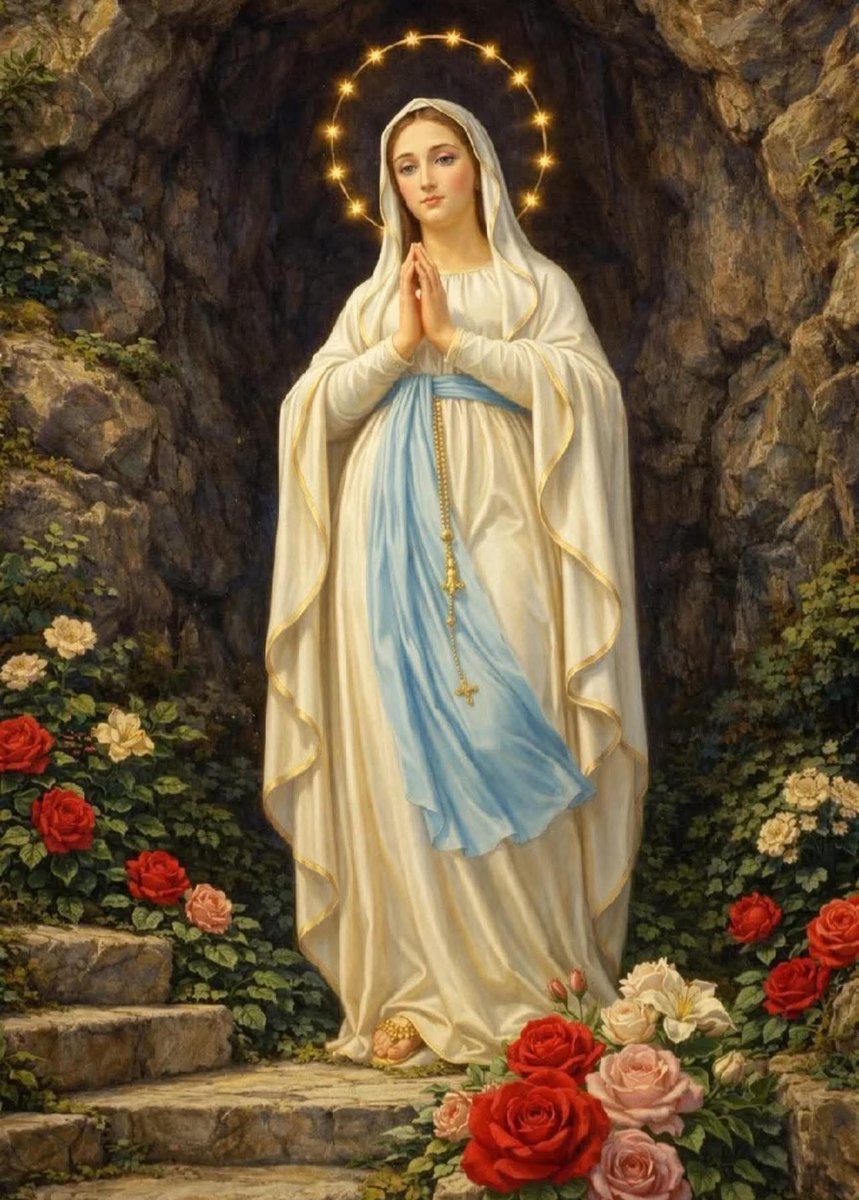 d_mhg2014's tweet photo. #RezandoElRosarioDeMaría
#GrupoDeOración de la Hna. @UleaJesus
#Oración por nuestros #Enfermos a la Virgen de Lourdes 🙏
Encomendamos a Nuestra Señora a todos nuestros enfermos de cuerpo y alma. Ella, con su poderosa intercesión logre la sanación. https://t.co/Hft2DuqD2i