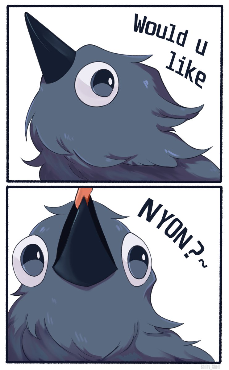 Shiiny_Shell's tweet photo. Wanna NYON?~

#deltarune #kawkaw https://t.co/RQ22Rf9Vs0