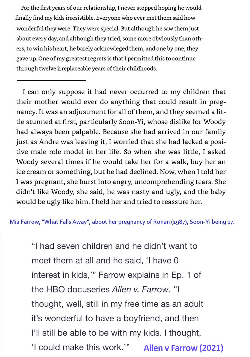boutje1982's tweet photo. @chasecharb @Nadie_lo_dijo @FroggyLegs96697 @crunchyrugger >> Mia was never his wife and he did not help raise Soon-Yi.

Are you just too lazy to look up the facts, or too dumb to understand them?

Here's another option: you are an intelligent, well-informed person, so you *know* you are lying.

Well? What will it be?

Choose wisely. https://t.co/GRitUGljDF