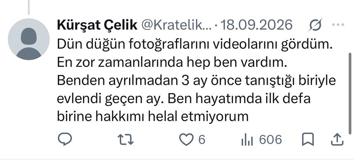 bbswb_'s tweet photo. @Kratelik6xz3 @nurtennnndem öyle diyoya benzemiyosun 😔😔 https://t.co/GJWzjQOIRj