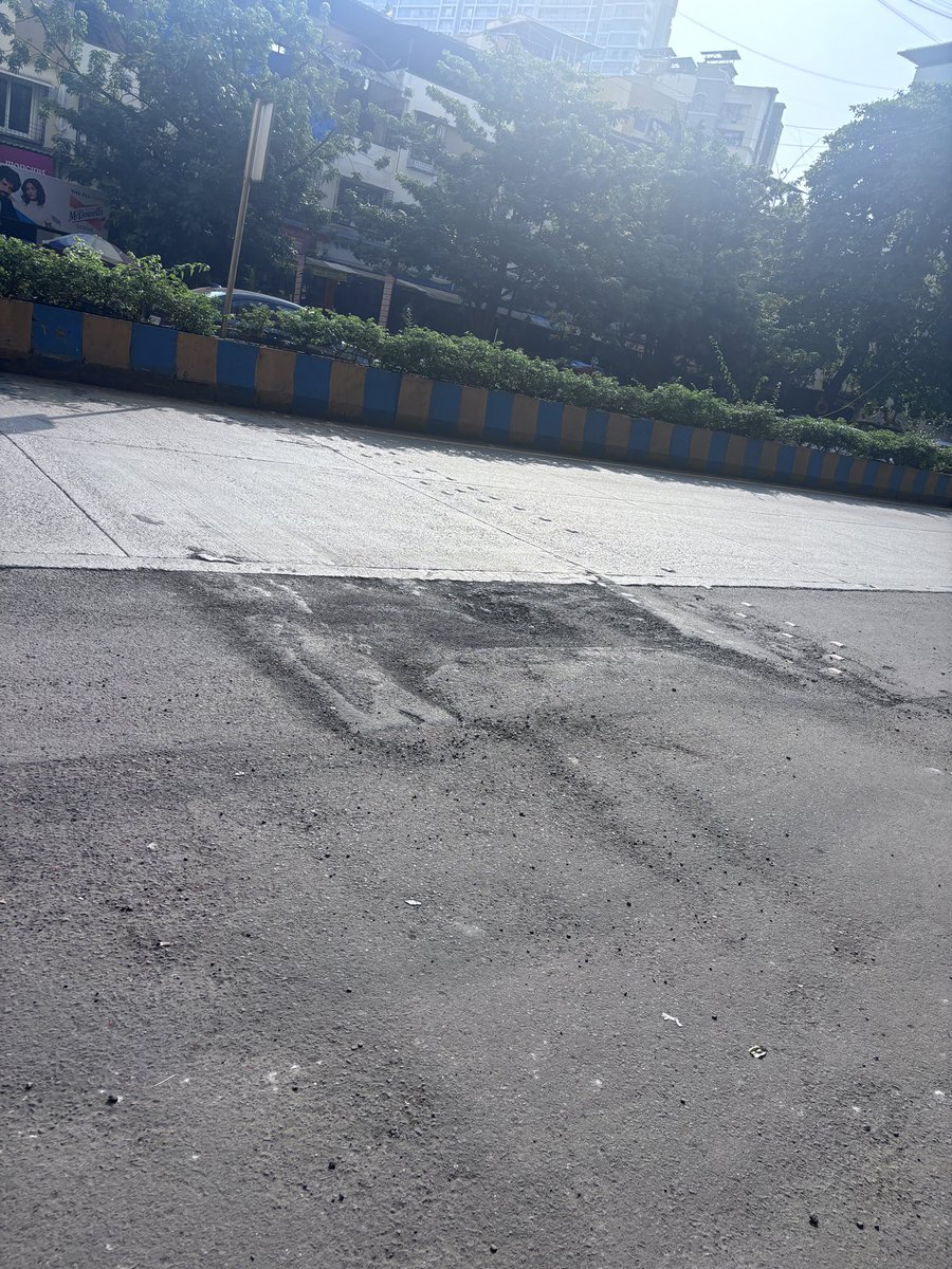 humanity2019's tweet photo. @TMCaTweetAway speed breaker remove by contractor to construct new one at opposite oswal park. Kindly ask contractor to construct it as soon as possible. It is almost past 1 month. https://t.co/HekdPAw2UU