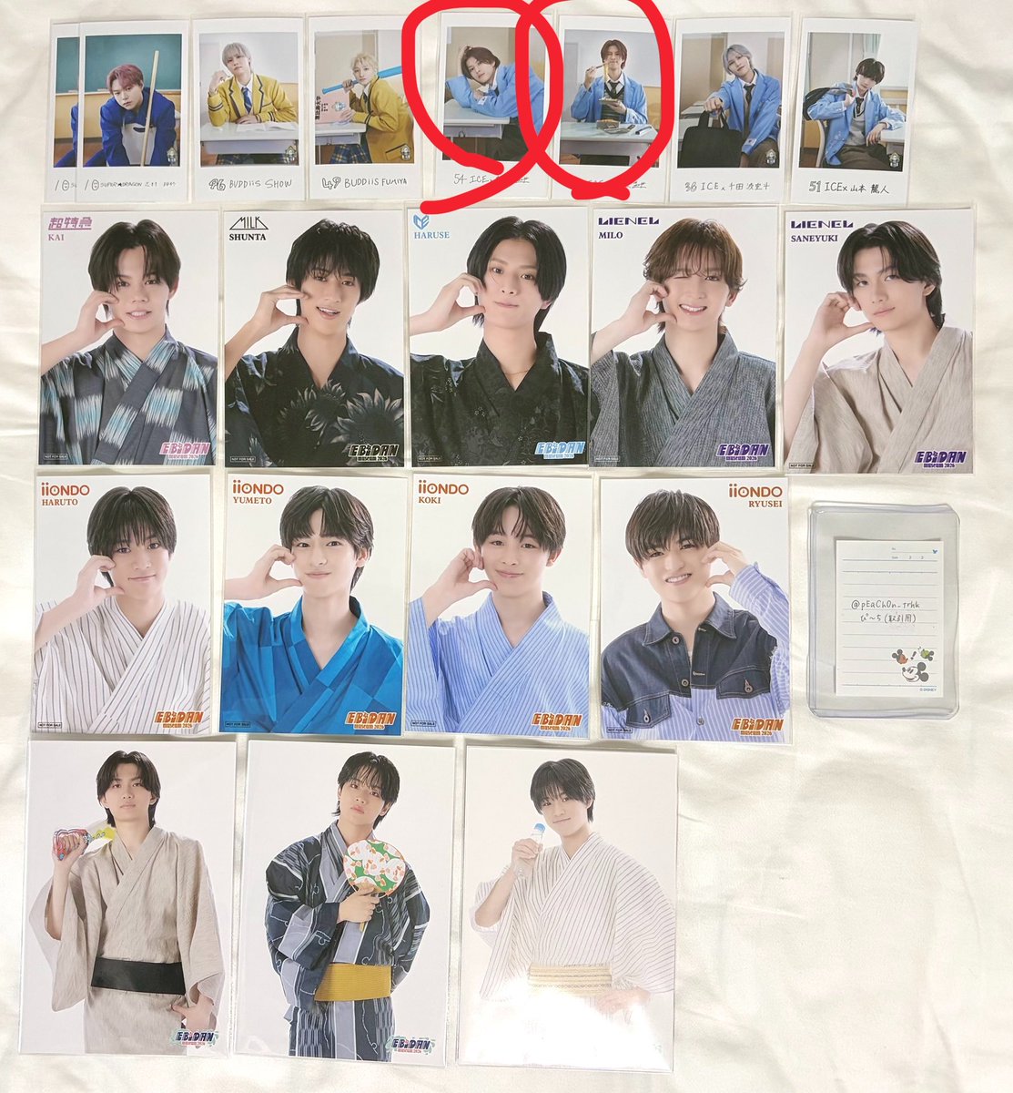 Daikira_0911's tweet photo. @pEaCh0n_trhk 検索から失礼します🙇‍♀️
こちらの阿久根温世くん買取したいです🙇‍♀️
ご検討よろしくお願いします！ https://t.co/CLA323VEyq