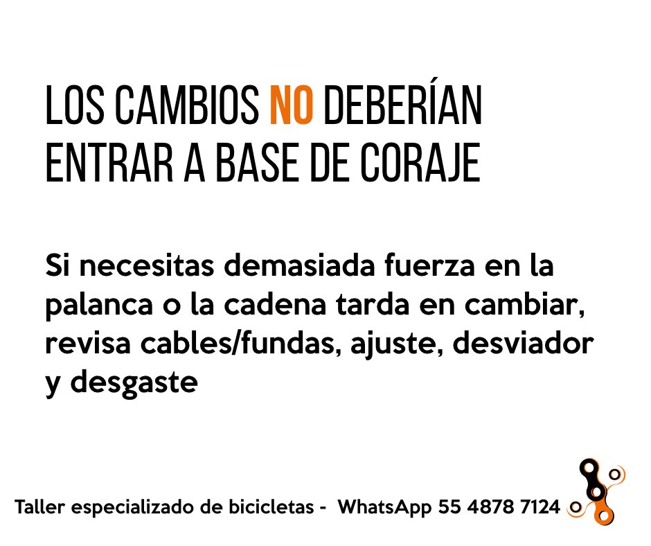 xpertbike's tweet photo. Si tienes que forzarlo, algo está mal #BeXpert

Taller especializado de #bicicletas Xpert Bike https://t.co/vXVn6cRvAo
WhatsApp 55 4878 7124 https://t.co/dCJ0CZ3G0h