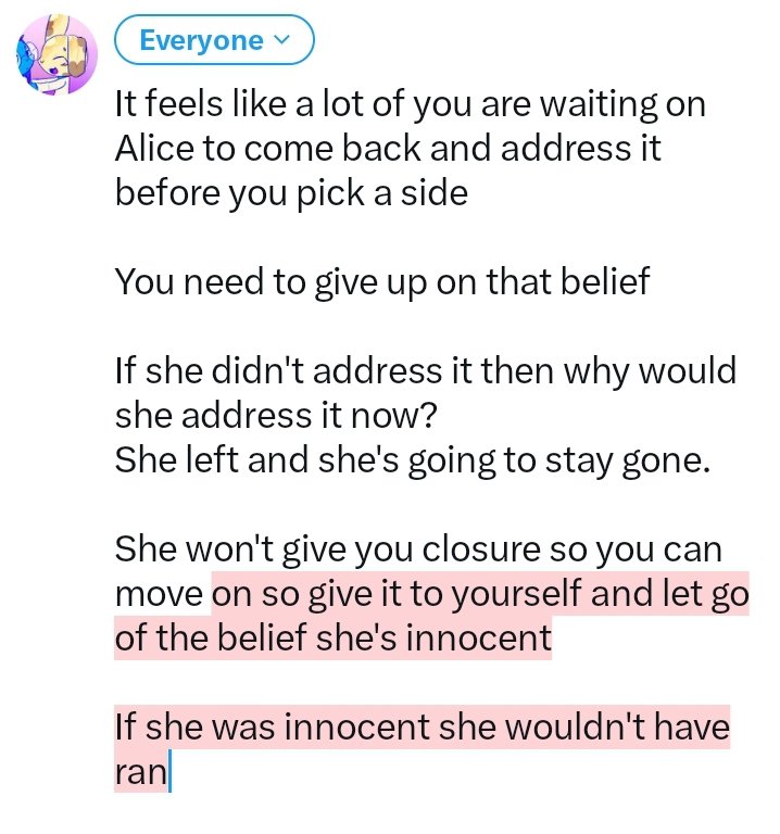 Add1ctedXO's tweet photo. She's not coming back with "her side", let go. https://t.co/UdidlnqFta