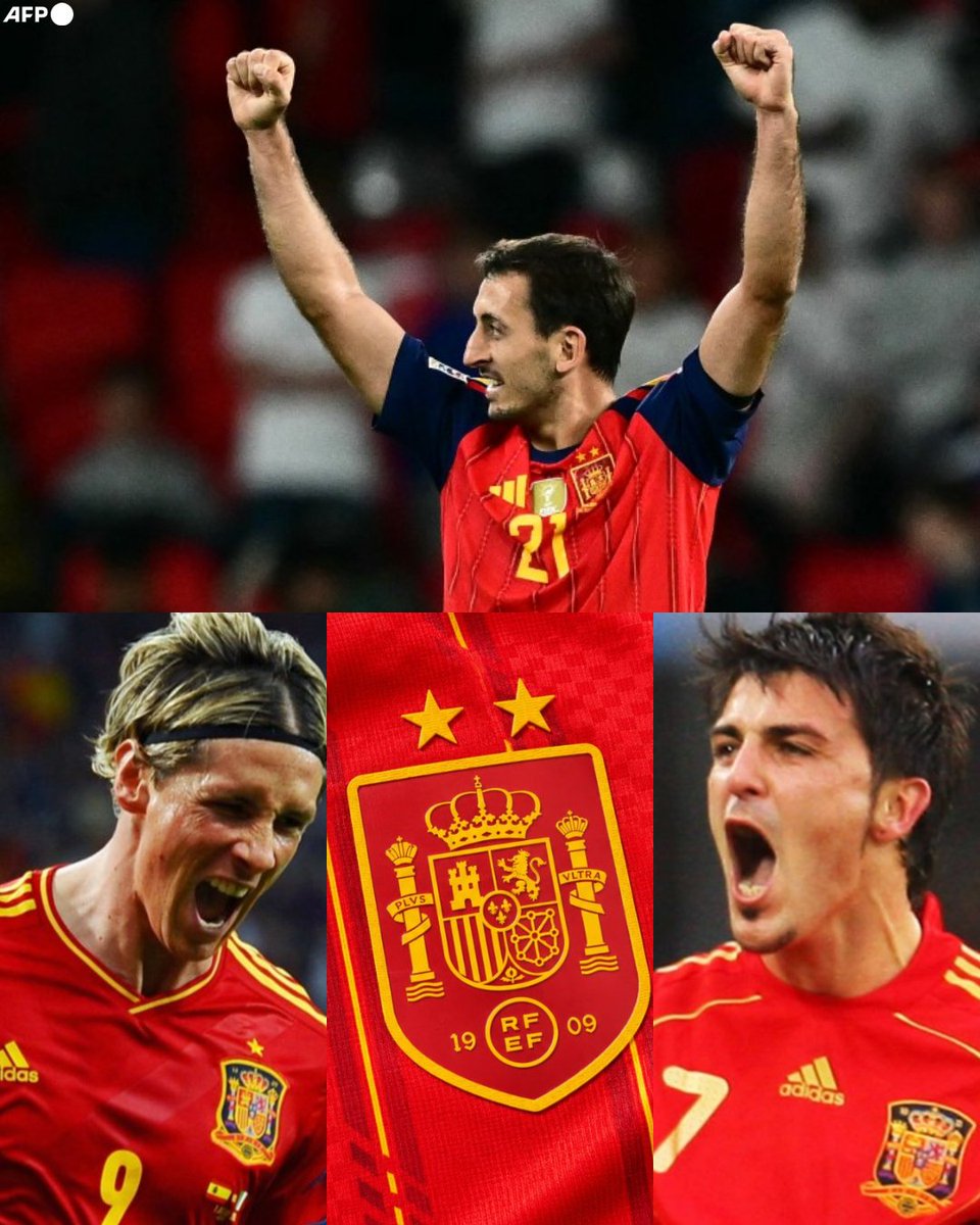 InvictosSomos's tweet photo. ¡¡PÓNGANSE DE PIE ANTE MIKEL OYARZABAL!!

➤ Campeón de la Eurocopa marcando el gol del título en la final ante Inglaterra.

➤ Campeón del mundo siendo el máximo goleador de la Selección de España y luego de convertir en fase de grupos, dieciseisavos de final y semifinal.

➤ Ya marcó en un par de finales de Nations League.

➤ Lleva ¡¡18 GOLES Y 7 ASISTENCIAS!! en sus últimos 20 partidos disputados con la Selección de España.

➤ Y suma ¡¡31 GOLES Y 12 ASISTENCIAS!! en 62 partidos disputados con la Selección de España. 

Cuando se hable de los mejores delanteros en toda la historia del combinado español, se tiene que mencionar a David Villa y Fernando Torres, pero también a Don Mikel Oyarzabal. 

Lo que viene haciendo a nivel internacional es digno de leyenda.

ETERNO INFRAVALORADO.