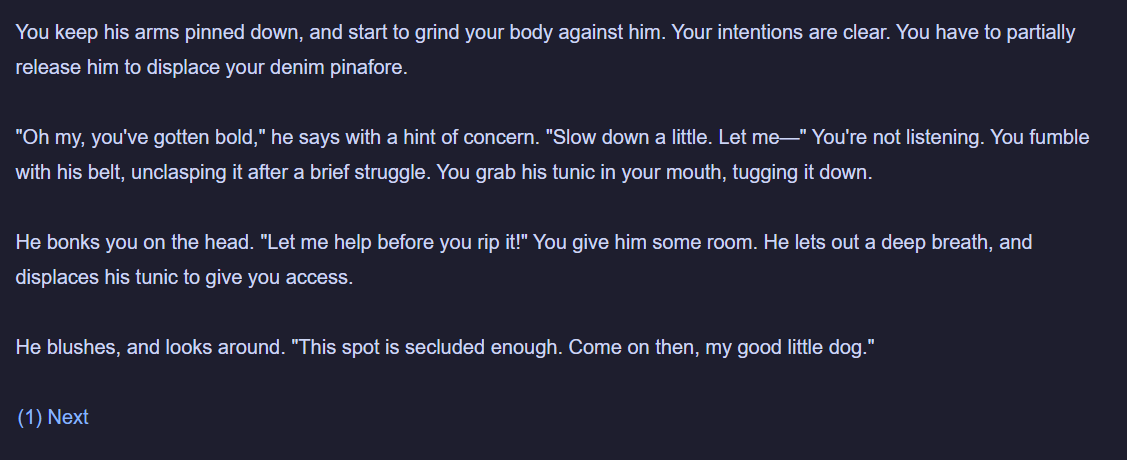 sleepycosmo's tweet photo. oh my god they actually changed it ACCKKKKK MY BONER https://t.co/6KUTJWdRN7