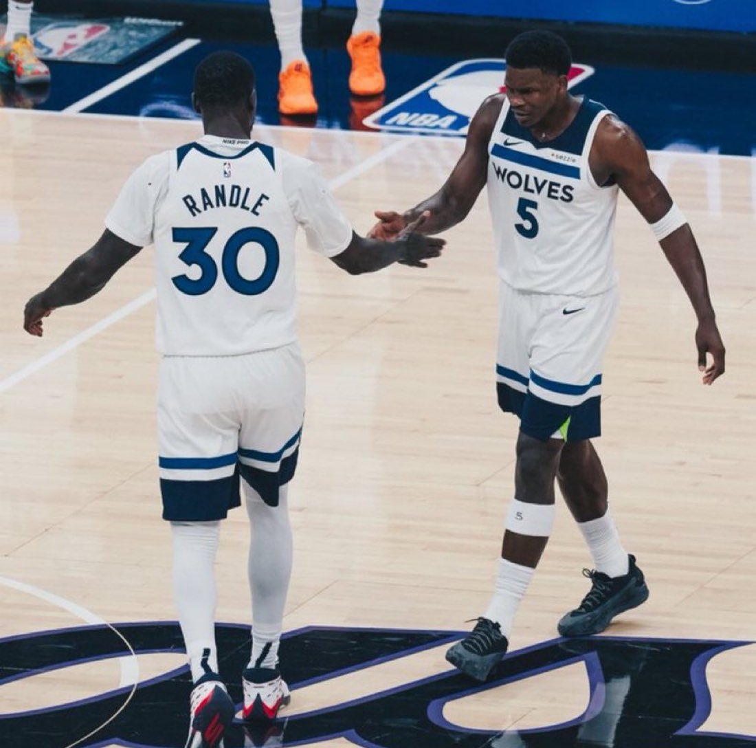 Fullcourtpass's tweet photo. Anthony Edwards on the Timberwolves roster changes: 

“I’m gonna miss Naz Reid for sure, that’s my brother, but I’m super happy about the changes in the locker room” https://t.co/AVwkYhne1Z