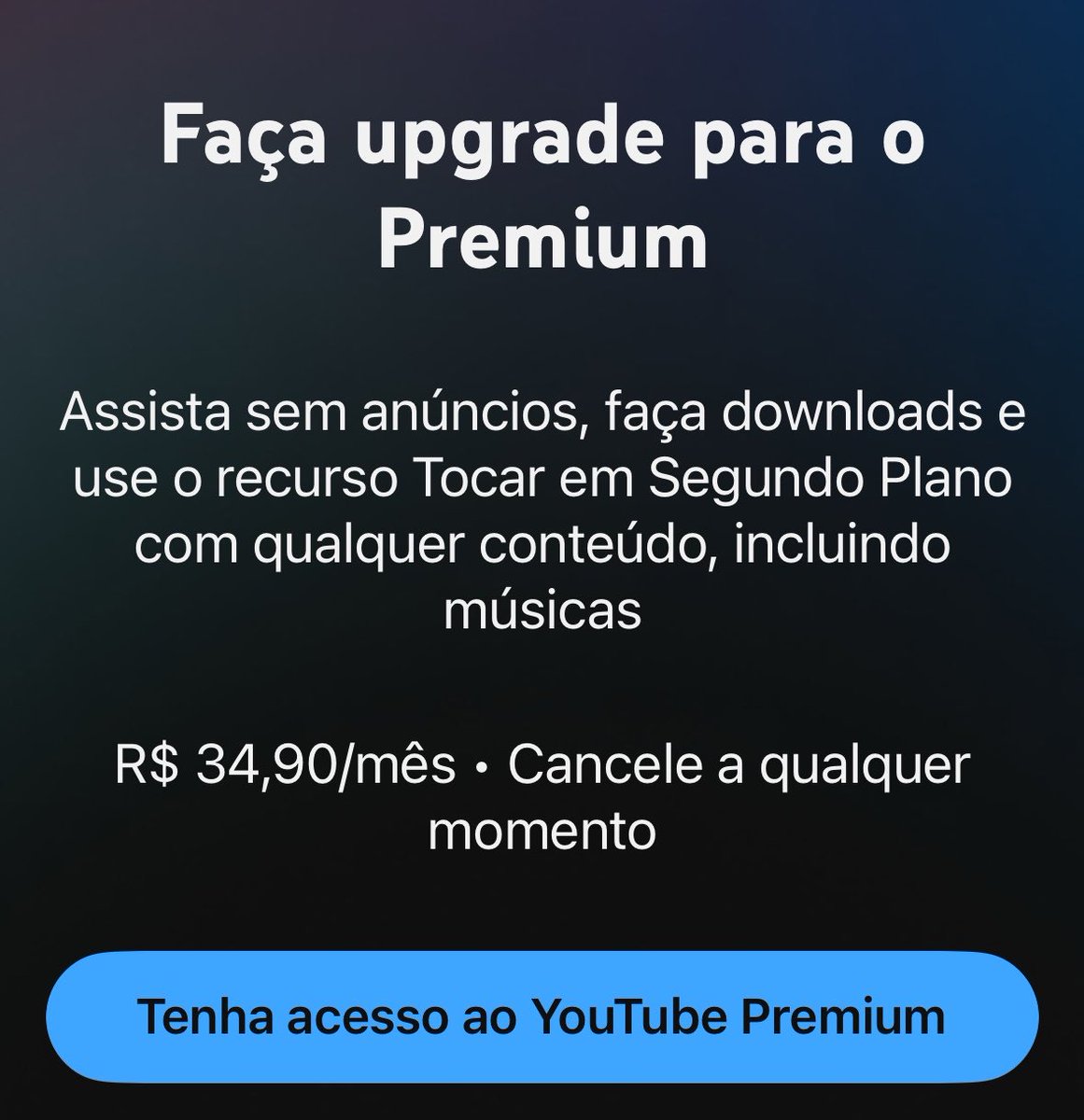 aqlfefe's tweet photo. e meu youtube que ficou premium DO NADA https://t.co/LEnIFuZiOn