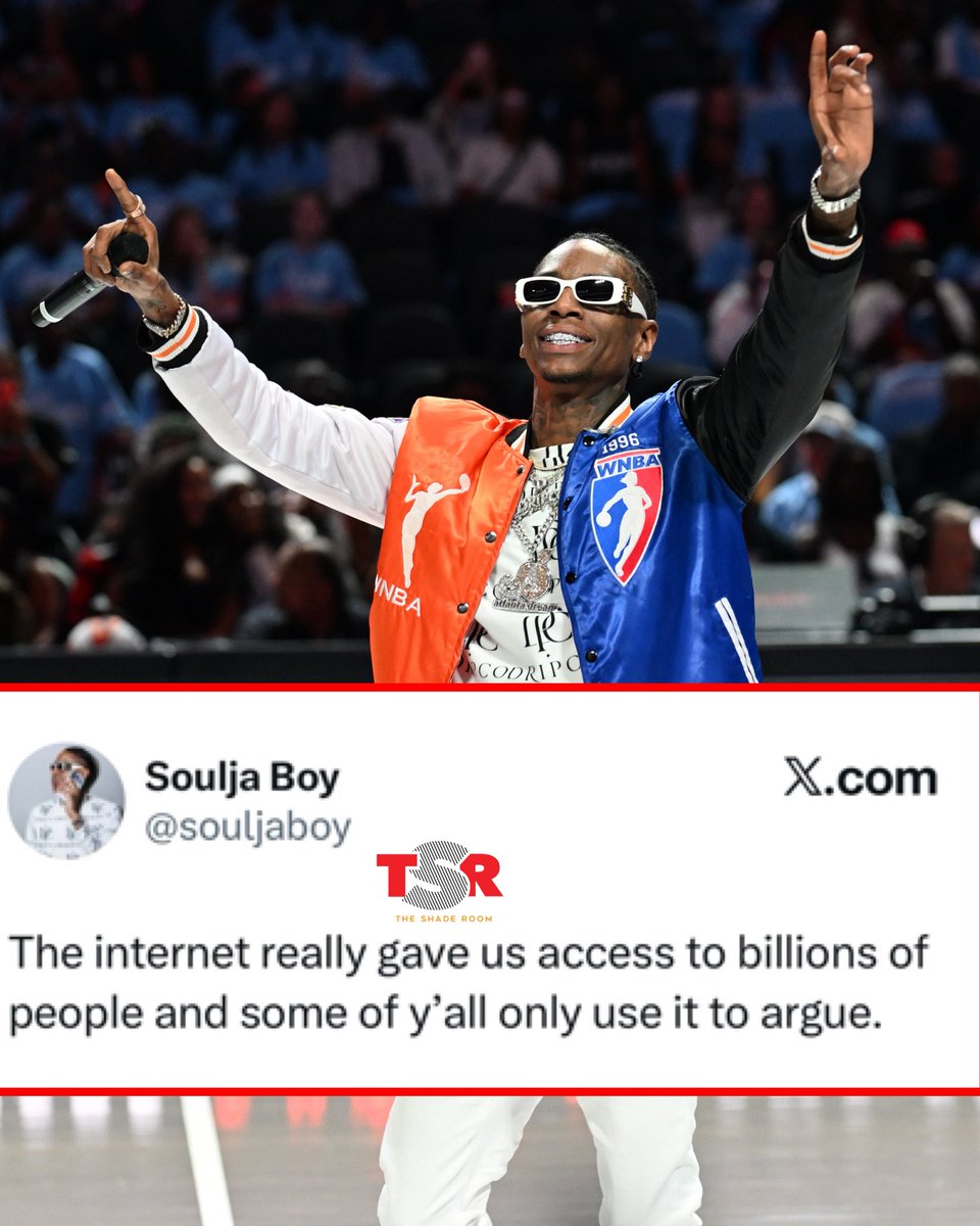 TheShadeRoom's tweet photo. Ya’ll agree with Soulja Boy on this one? ✍🏾#TSRStaffAS 📷:(@gettyimages) https://t.co/k0vuy3EZib
