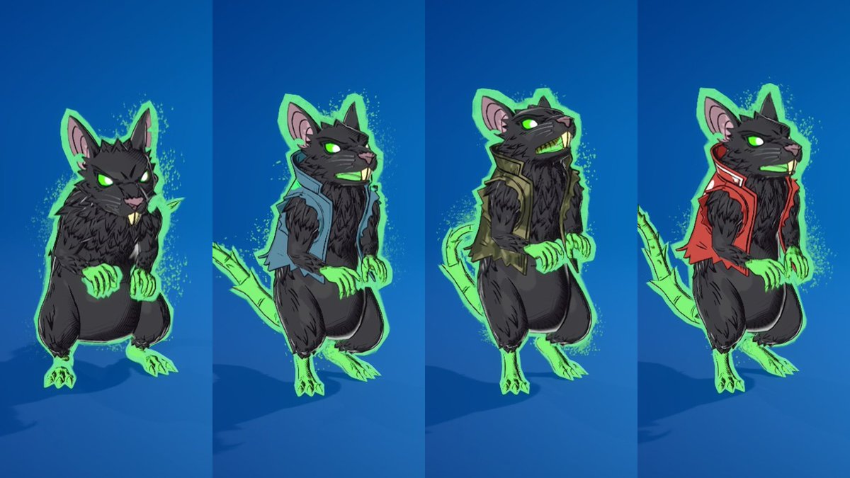 ShiinaBR's tweet photo. NEW RAD RAT SIDEKICK DROPS IN 25 MINUTES https://t.co/oNNqvyK8Fv