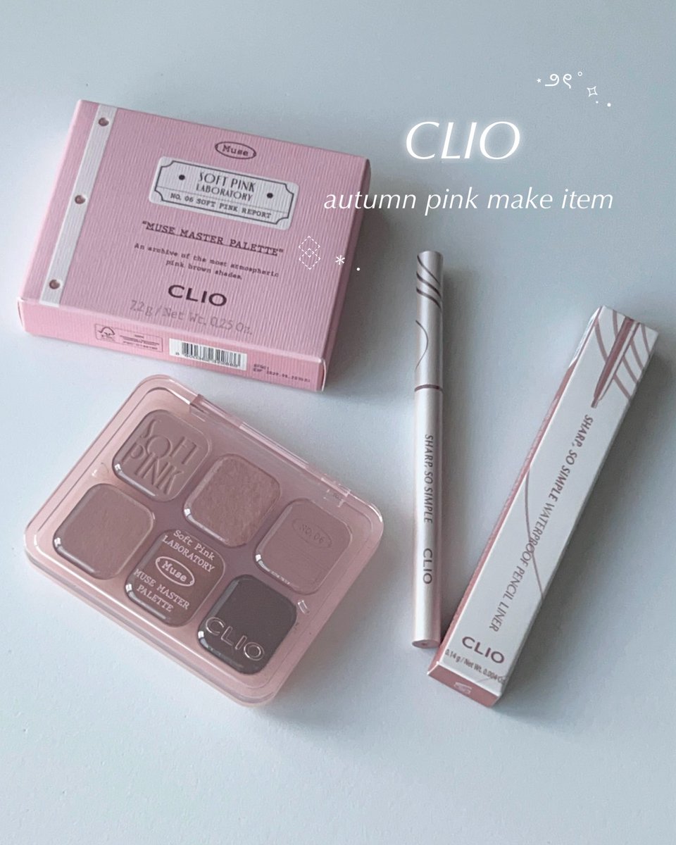 srs_vg's tweet photo. #PR

CLIO┊︎@cliojapan 

▸ミューズマスターパレット 06ソフトピンクレポート
▸ シャープソーシンプルウォータープルーフペンシルライナー 15 ピンク ベージュ

落ち着いたピンクブラウンのシャドウと
ピンクベージュのペンシルライナーで
秋のピンクメイクにぴったりのアイテム🩰🍁

#CLIO https://t.co/U82NFnwwmF
