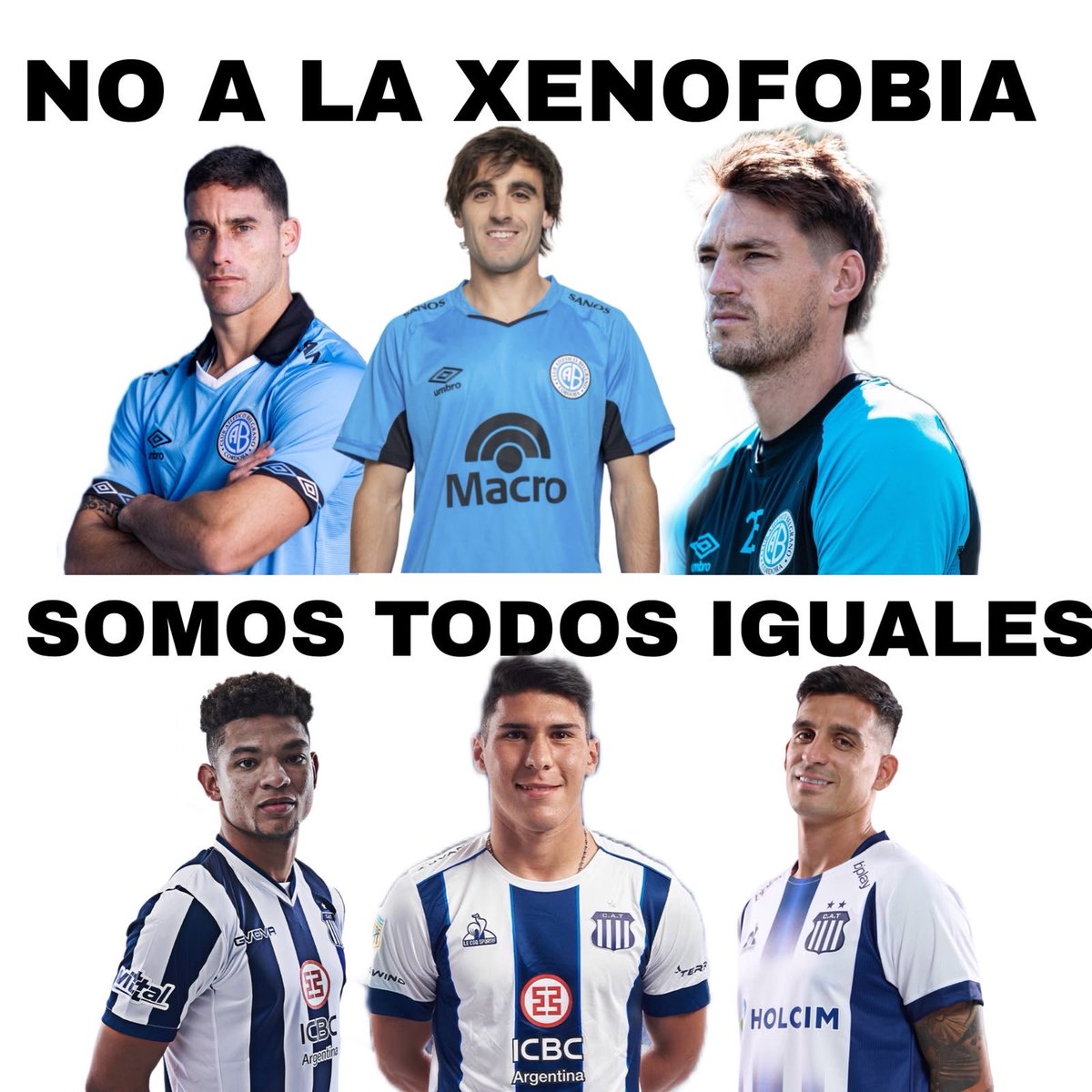 ramacorazza_'s tweet photo. NO A LA XENOFOBIA SOMOS TODOS IGUALES🫱🏻‍🫲🏿 https://t.co/3f9f0Np0Q9