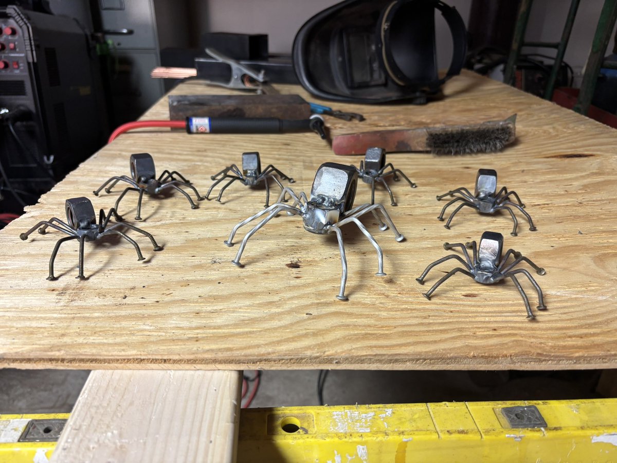 BocaBeansInfo's tweet photo. S’Piders 🕷️

#metalart #art https://t.co/32t0SJcWm3
