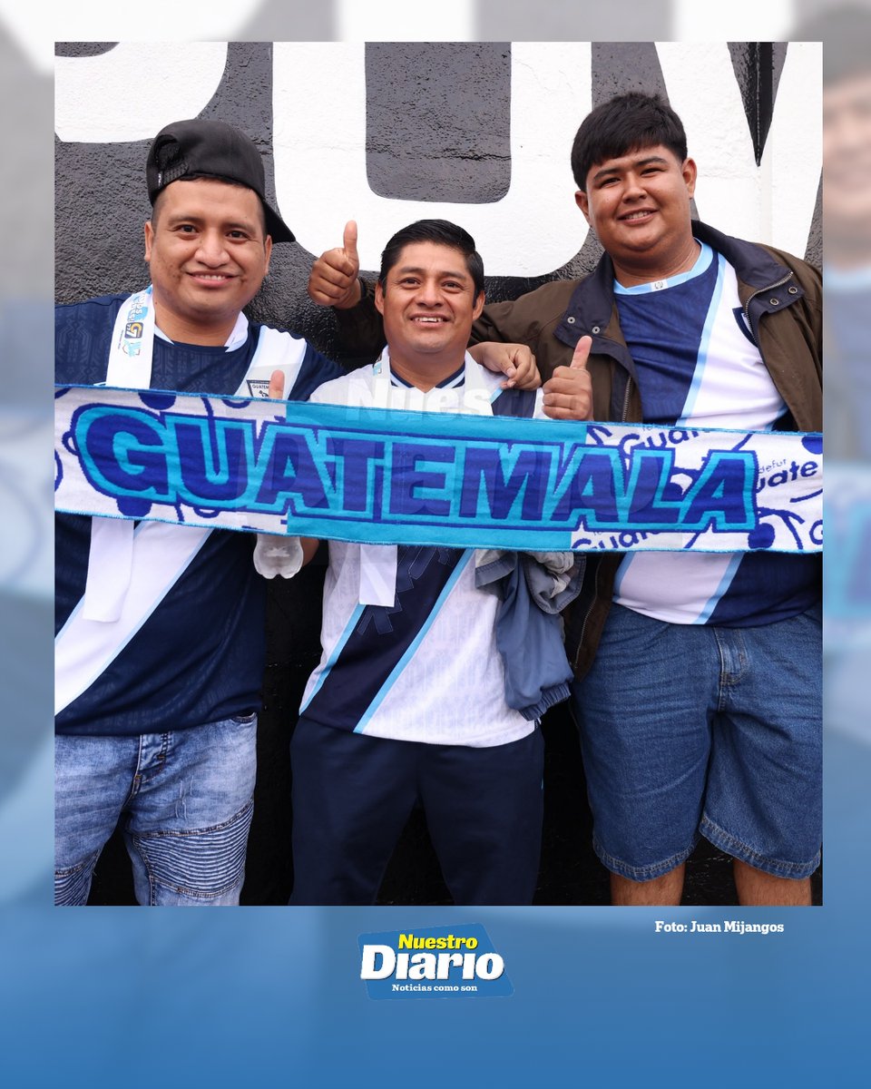 NuestroDiario's tweet photo. APOYAN A LA BICOLOR ���🇬🇹🏟

Los fanáticos guatemaltecos llegan a El Trébol para ver el juego de la Sele ante El Salvador.

📸Juan Mijangos | #DeportesND https://t.co/urP8XGJ9nO