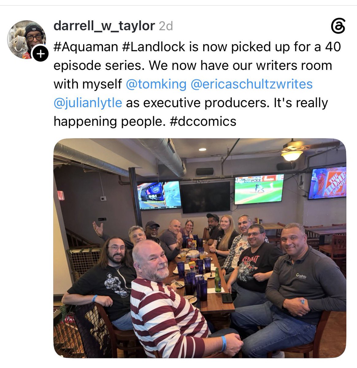 robertliefeld's tweet photo. Man, I’m a huge Aquaman guy and this sounds like a cool cartoon. Looking forward to this. https://t.co/Z9e1qVBOPF