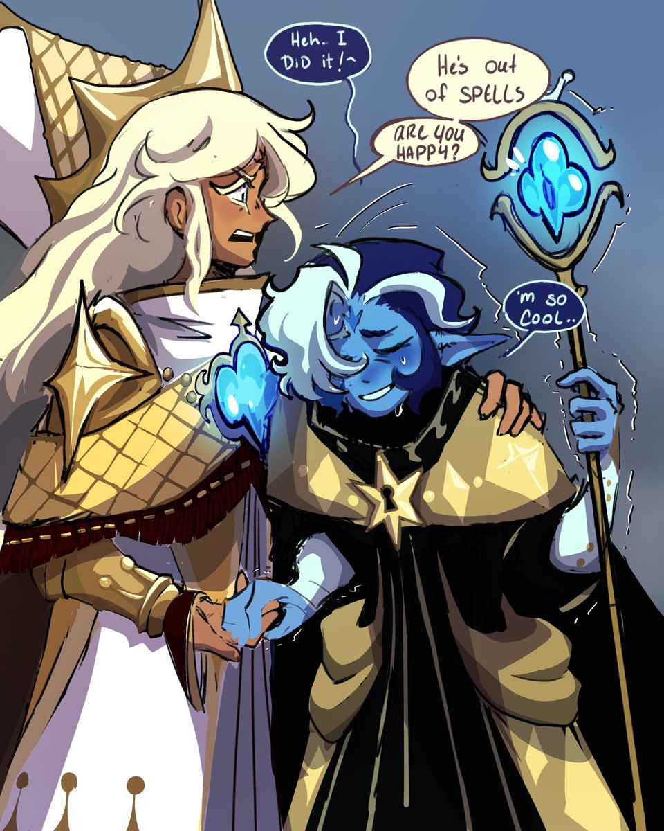 _Turtle_Wizard_'s tweet photo. PV and (SM) FOUNT...Has anyone put them in DND? 

I have no idea BUT people SHOULD! 

Clerics in dnd get to wear HEAVY armor. We can put PV in armor!!!

(Oh and fount is a wizard because of course he is...)
#shadowvanilla #shadowmilk #purevanilla #crkart #cookierunkingdomfanart https://t.co/eIbj33aOXG
