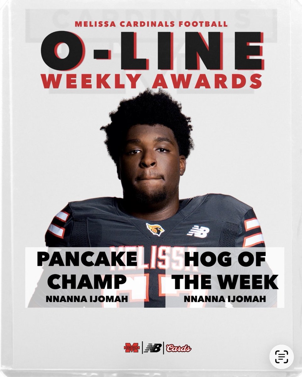 meador_coach's tweet photo. Week 4 OL awards: 
This weeks Hog of the Week and Pancake champ of the week- 
@Nnanna_Ijomah28 

Proud of the unit; Got after it in the box all night! 
@CoachGonzalez52 @FootballMelissa https://t.co/HS4BfLhd7Y