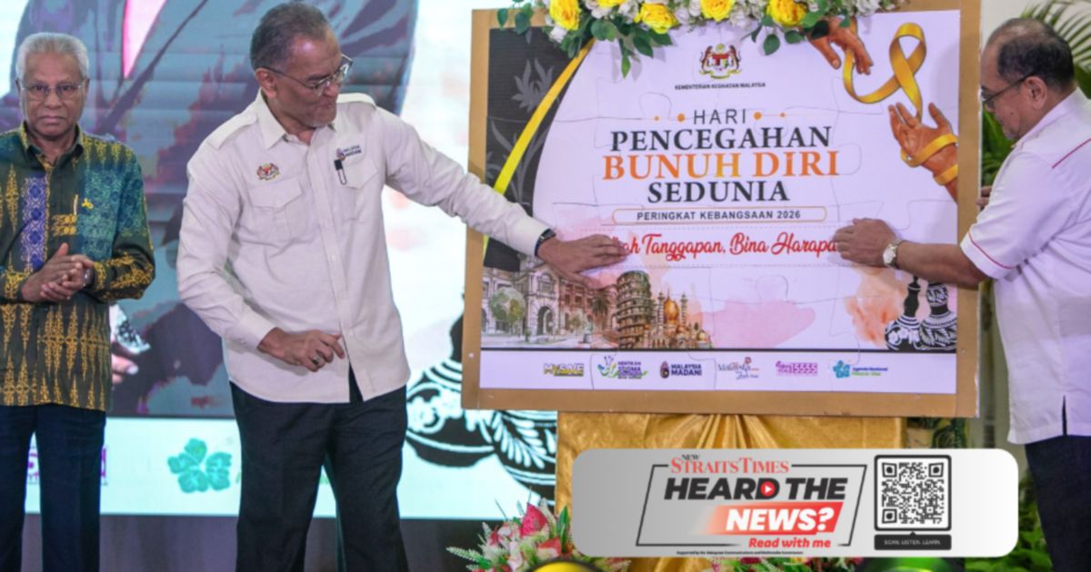 NST_Online's tweet photo. #NSTnation  THE Health Ministry is stepping up preventive measures and strengthening school-based mental health support to address suicidal behaviour among students, particularly where bullying is a factor.

https://t.co/6nn72bBh4R https://t.co/t8reIdmWUq
