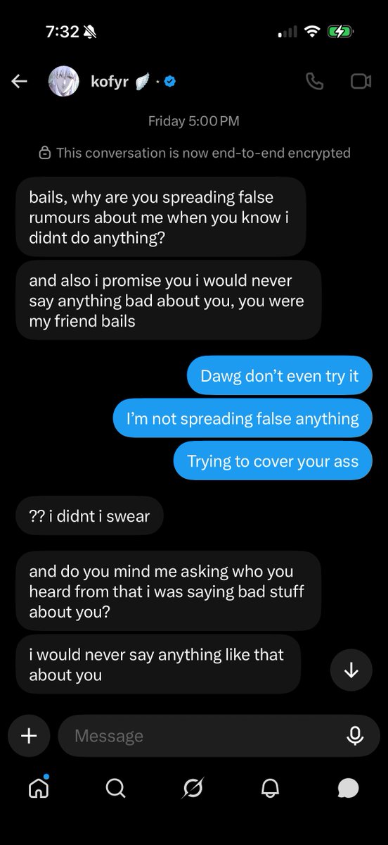 baileyryanne's tweet photo. denied it friday, threatened me saturday, and then just last night in a discord denied it again. but yeah I’m sure you feel sorry 👍 https://t.co/AUPR2WiXrW