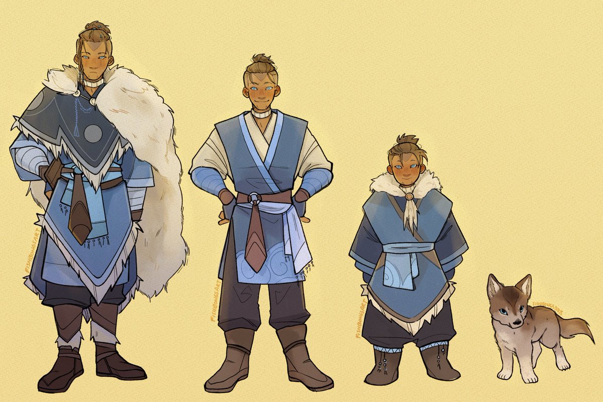 FishbonesArtt's tweet photo. :) more atla god AU

#atla #sokka #katara https://t.co/e0WkmroRUD