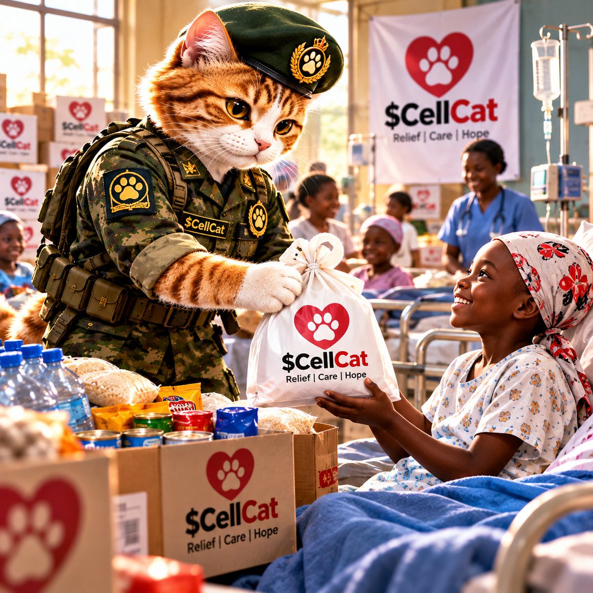 CellCatBSC's tweet photo. 🐱❤️ WHY $CellCat?

Because charity should not just be a word — it should create impact.

$CellCat is building a crypto community around a meaningful cause: supporting people living with sickle cell, raising awareness, and connecting patients with people and organizations ready to help.

This is where crypto meets compassion.
This is where community meets purpose.
This is where every holder can be part of something bigger.

🔥 $CellCat — Strength in Every Cell.
❤️ A token with a heart.
🌍 A community with a purpose.

#CellCat #StrengthInEveryCell #CryptoForGood #SickleCellAwareness #CharityToken