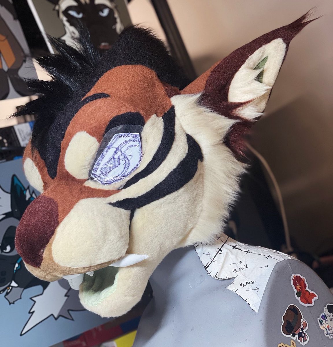 NU_M00N's tweet photo. Rowan WIP !! Got his face and lining installed today, so now it’s onto cleanup! 😮‍💨💕 https://t.co/fcX2vFiEwu