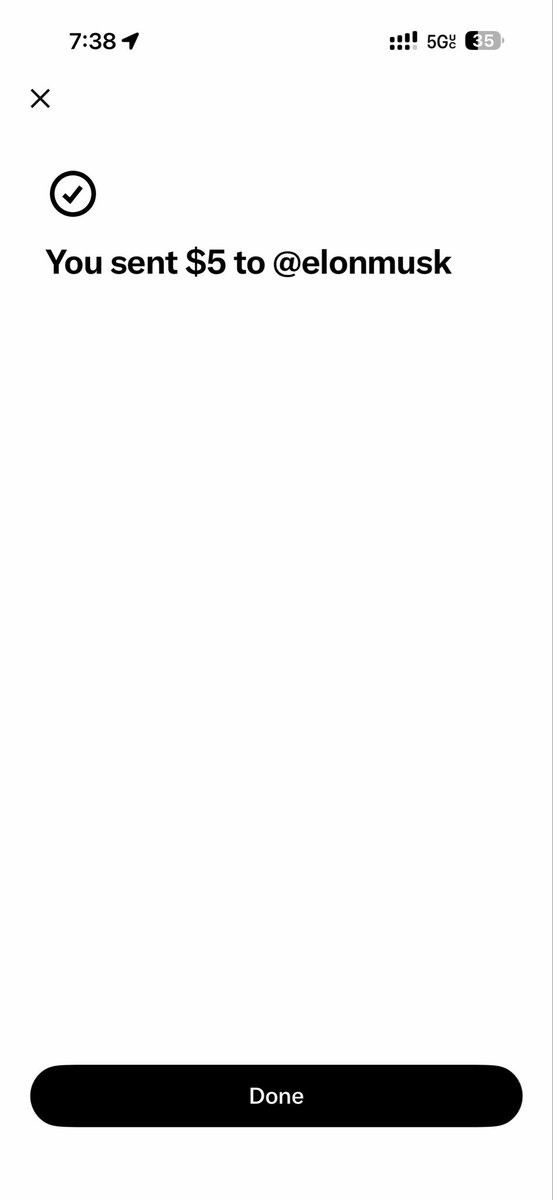 pelucent_fire's tweet photo. @elonmusk so I was testing my X bank and I just sent you $5 let me know if you got it thanks 🙏🏾 https://t.co/1V20L6CzCW