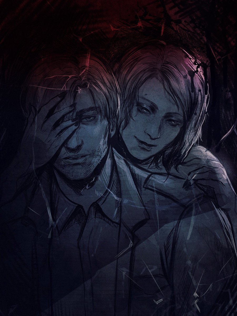 bblurryo's tweet photo. Happy birthday, Silent Hill 2!
#SilentHill   #SilentHill2   #JamesSunderland   #sketch https://t.co/aQlepMuQLK