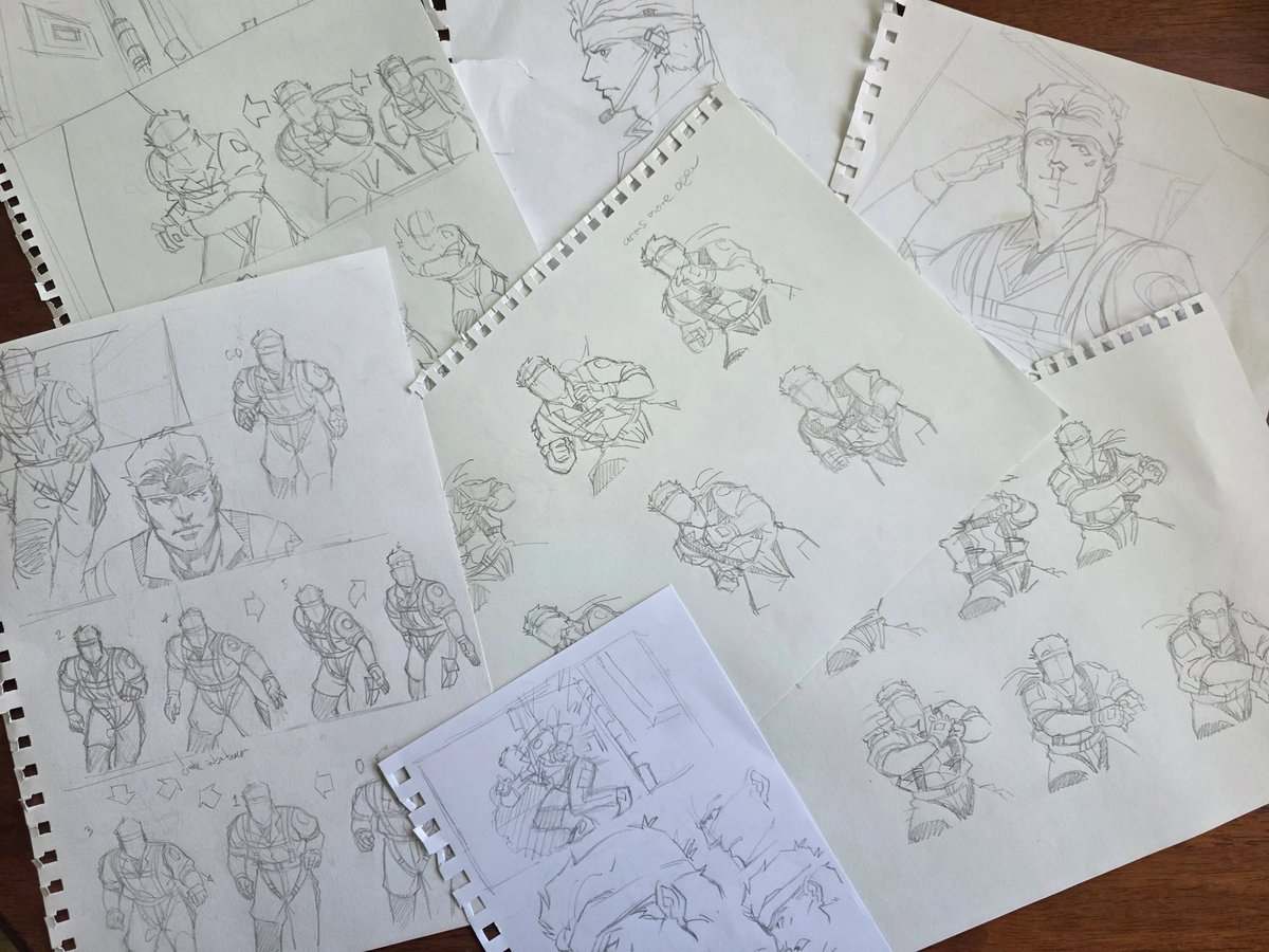 BipedalBastard's tweet photo. old sketches that went into my recent animation, some in worse for wear than others. there's tons more but not really sure what to do with any of it anymore. may scan everything and turn into a production book in the future https://t.co/EfZtJKU3jQ