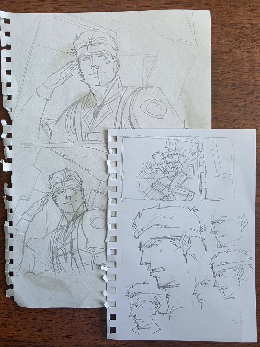 BipedalBastard's tweet photo. old sketches that went into my recent animation, some in worse for wear than others. there's tons more but not really sure what to do with any of it anymore. may scan everything and turn into a production book in the future https://t.co/EfZtJKU3jQ