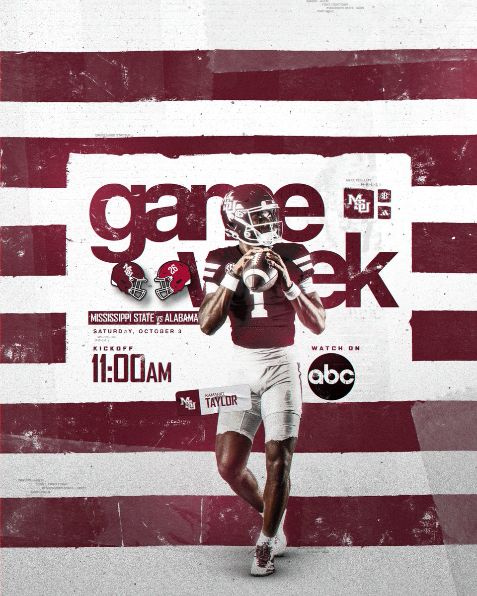 HailStateFB's tweet photo. StarkVegas Showdown. 

🕚: 11 AM
➡️: 𝗦𝗧𝗥𝗜𝗣𝗘 𝗢𝗨𝗧
🎟️:  https://t.co/Wn1DWl8Dkw https://t.co/PYj0UUMN1S