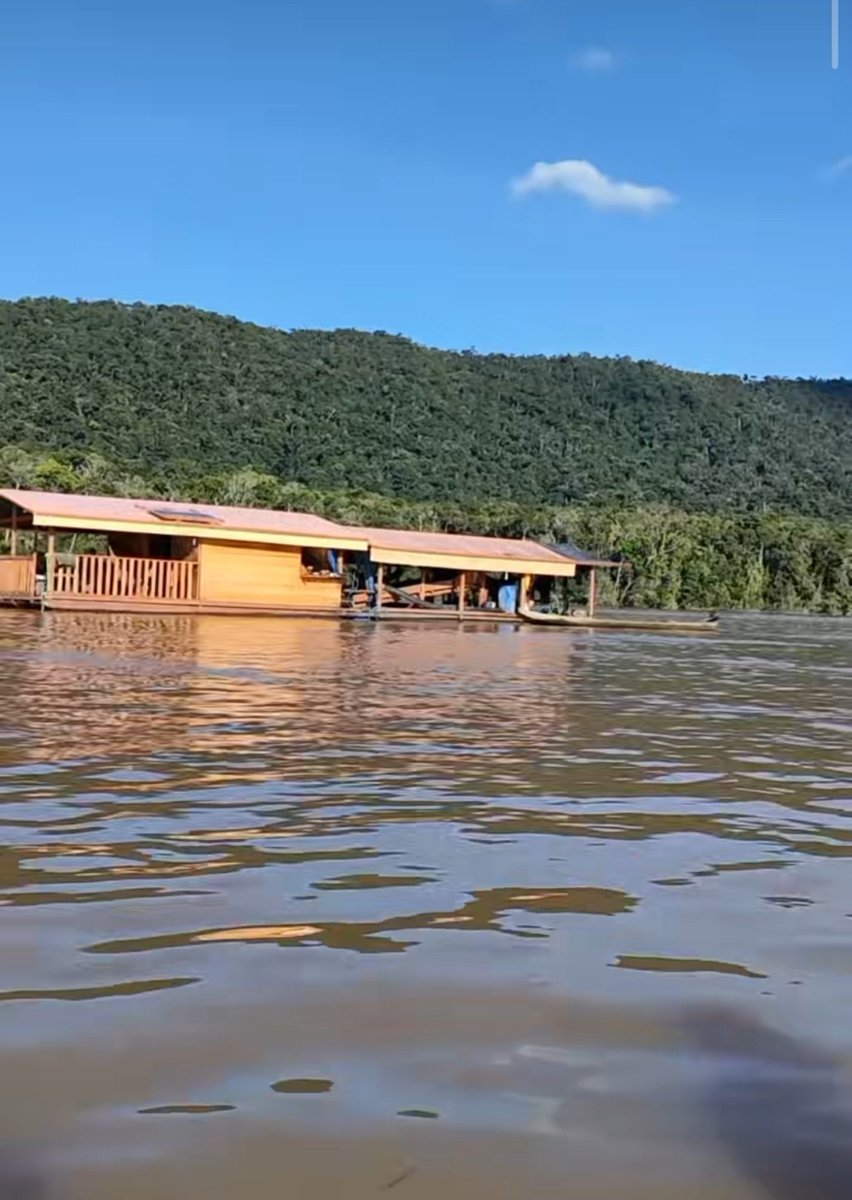 Fritz_A_Sanchez's tweet photo. #Atención #Venezuela

Se sigue evidenciando el accionar libre y “sosegado” de las balsas mineras ilegales en el río Caroní, sector 3 de la #GranSabana 

Ya sea por inacción castrense, falta de voluntad política o complicidad de las autoridades civiles, políticas y militares del país, todas ellas son responsables de la continua y acelerada destrucción de la principal cuenca hidrográfica, de la cual depende la más importante red de centrales hidroeléctricas de la nación ! 

#SurDelOrinoco 
#AmbienteSinDerechos