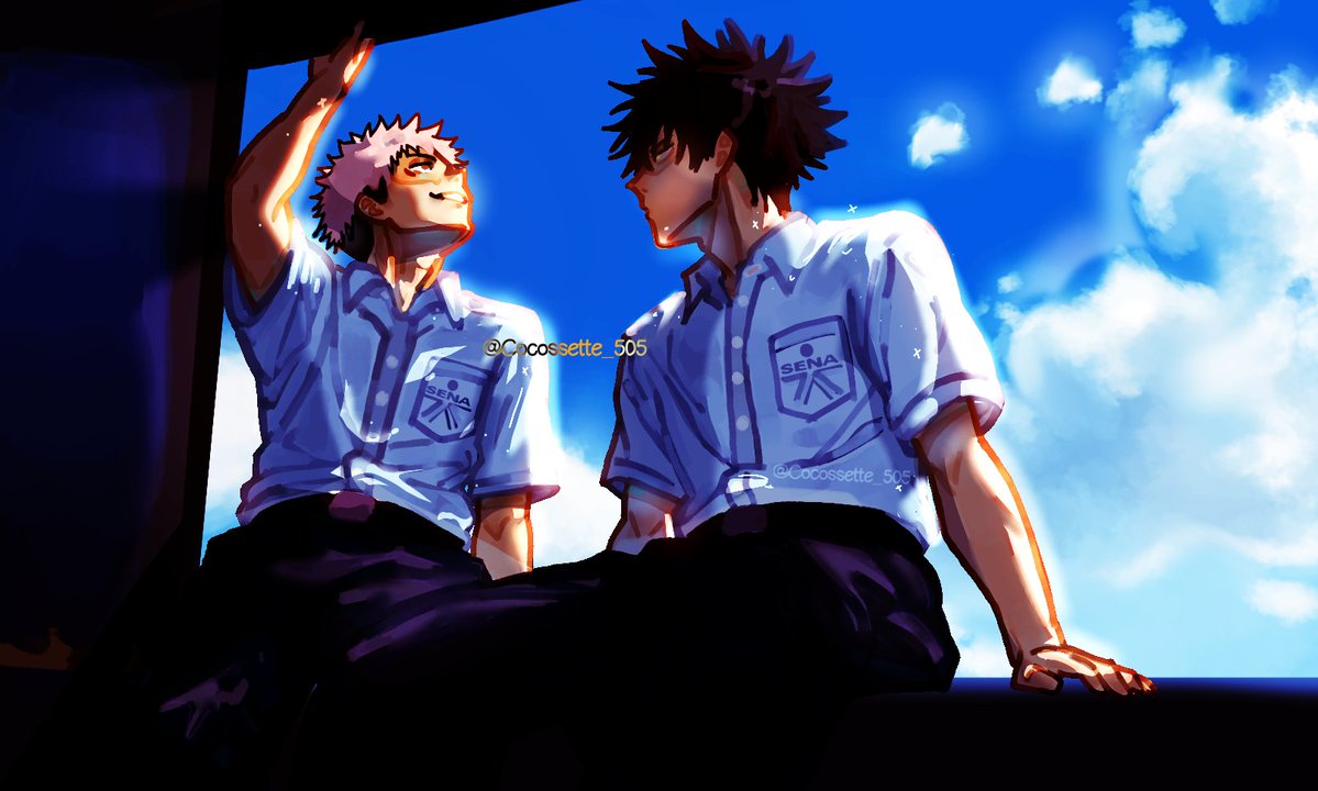Carl_XDDD's tweet photo. #itafushi hay personas que de verdad prefieren pensar que Megumi es heterosexual e incestuoso (la escena de él pensando en su hermana) que aceptar la prosibilidad de que él sea alguien que no le importa el género y que se fija verdaderamente en la personalidad (como el mismo dijo https://t.co/IF5t4sszTM