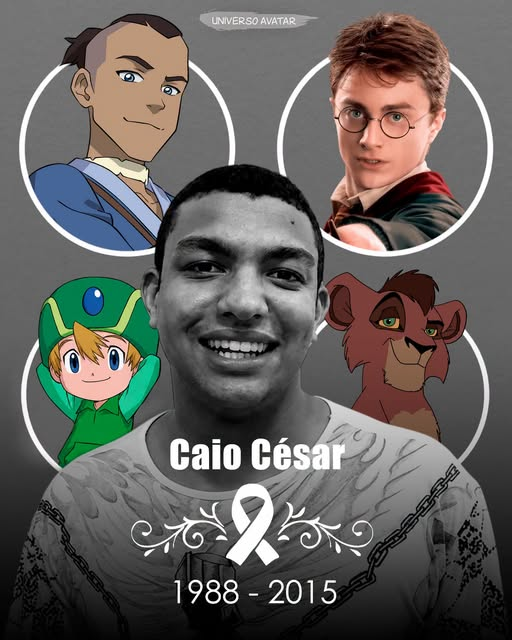 hulk7d3's tweet photo. Eu não me conformo com a morte dele.
Hoje seria aniversário do Caio César. 
Além de dublador ele era PM e foi assassinado no Complexo do Alemão. https://t.co/9D306ZjKIJ