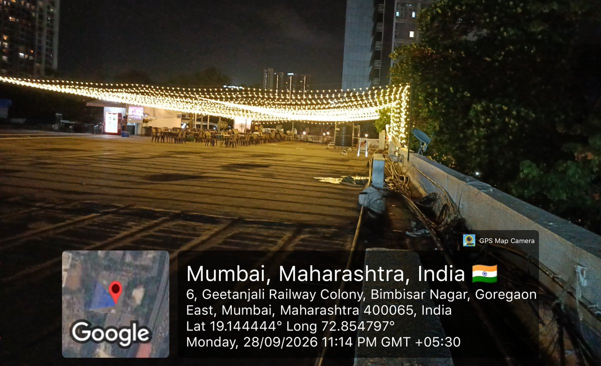 S0cialwork33's tweet photo. @CMOMaharashtra @Dev_Fadnavis @DGPmaharashtra @devenbhartips @cpmumbaipolice illegal encroachment going complaint To BMC department not taking action terace space using commercial system without any permission  NOC @ameetsatam @mubaipolice under duration @Goregaonps @addlcpestmum https://t.co/af5Jof18R5