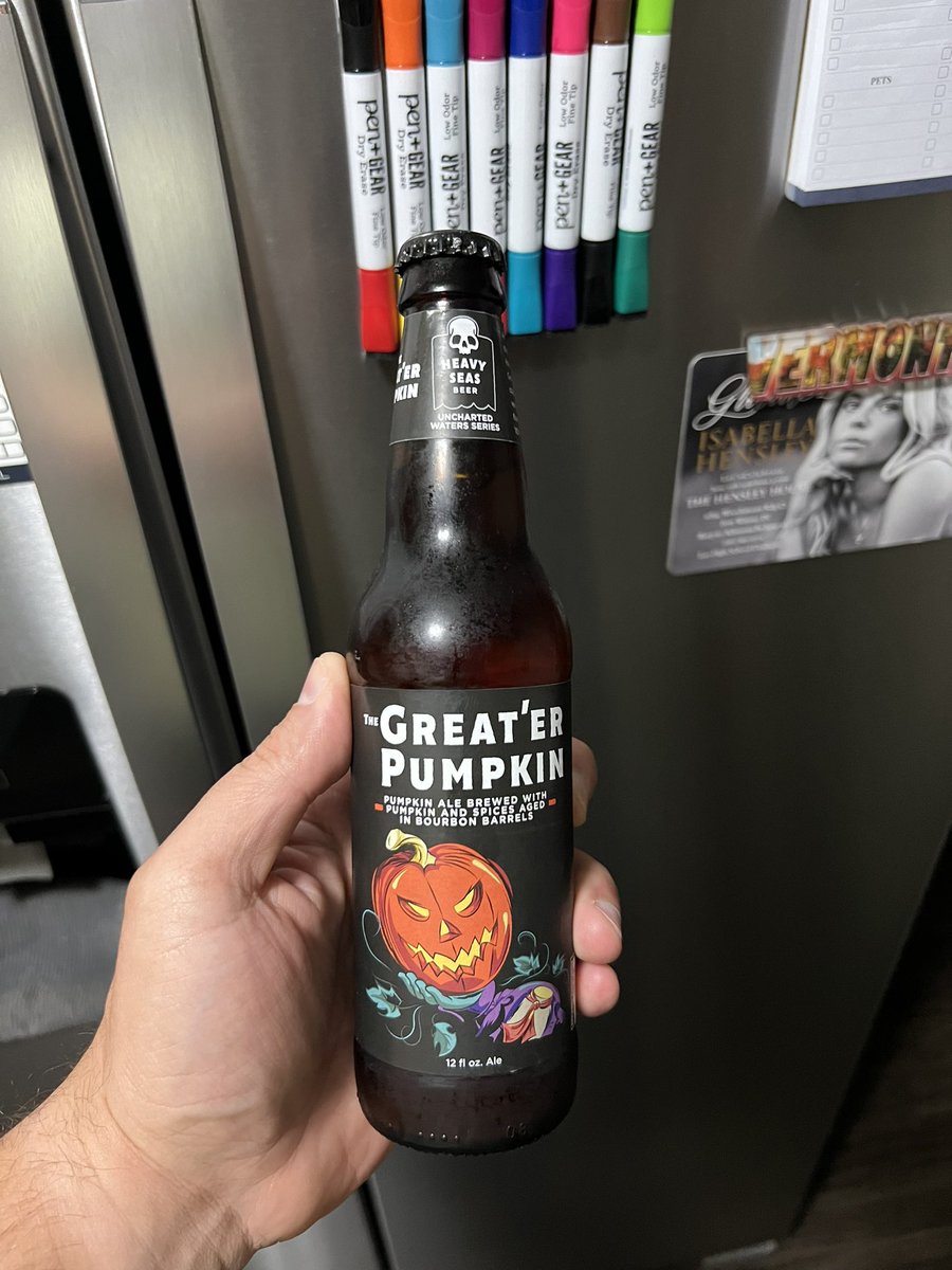 tjwiebe's tweet photo. I still even have some Halloween beer left from last year. Gonna have one with tonight’s movie to kick things off! Have about 23 movies to do in the next 33 days until Halloween #timetogrind https://t.co/sDb9ez1anp