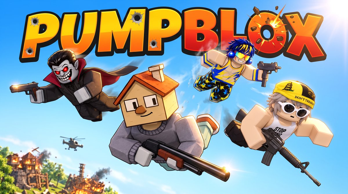 PUMPBLOXPF's tweet photo. TOP PLAYERS ON THE LEADERBOARD WILL GET FEES

you have 24 hours 

the lobby menu has worldwide leaderboard 🏆🏆 https://t.co/85C583jGV2