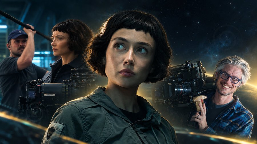 inSanosTV's tweet photo. Atualização sobre a 2ª temporada de 'ALIEN EARTH':
#AlienEarth 

• Está sendo filmada atualmente em Londres;
• Ed Moore (diretor de fotografia de Silo) dirigirá o episódio final;
• Claquete das filmagens sugere que a temporada poderá ter oito episódios. https://t.co/NoFDuKSgFZ