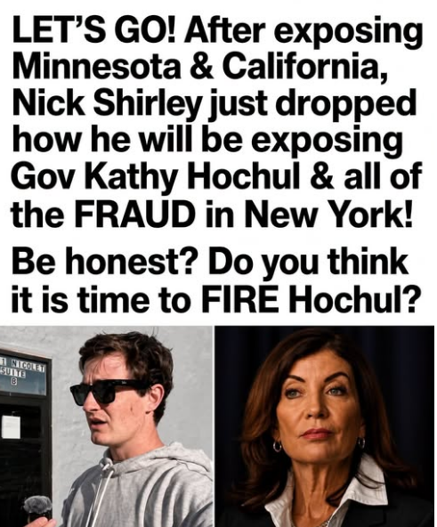 RedEagleUpdates's tweet photo. What's your response to this......??👀

Is it time to FIRE Hochul? https://t.co/j1Q9ZIELAK