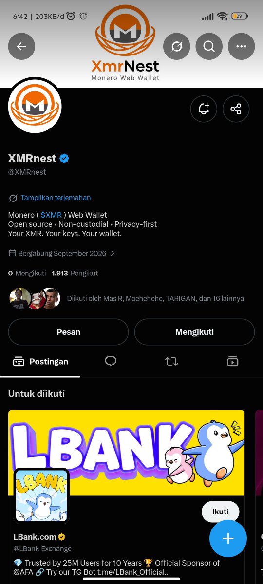 cilokacan9's tweet photo. @Bang_Garrx @XMRnest https://t.co/PovEkBMxyI