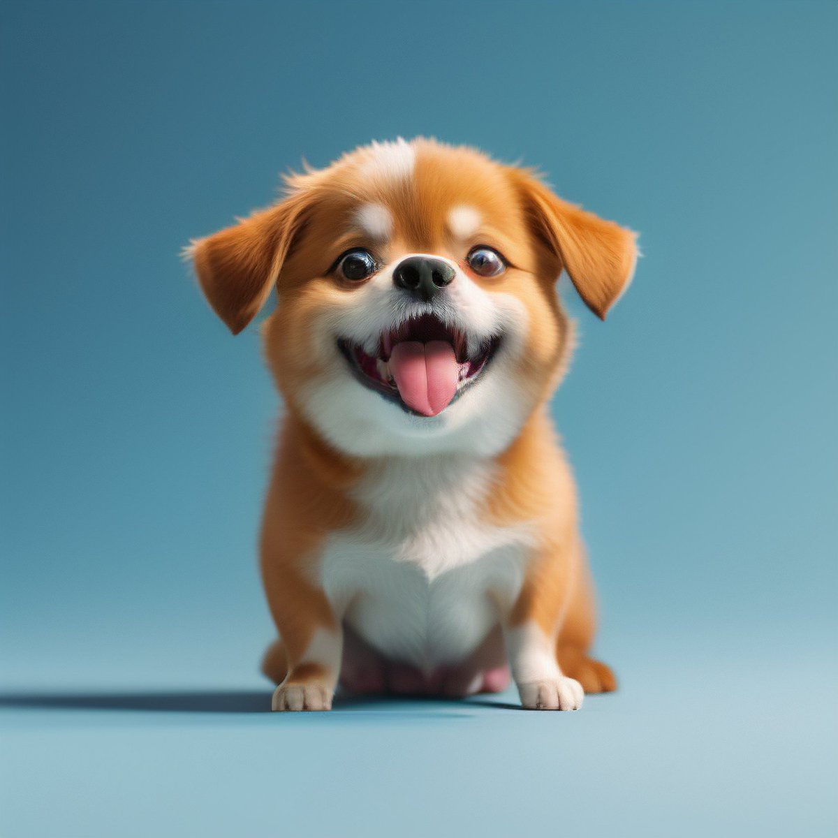 Han46863189's tweet photo. [Cute little dog 厍心问 staring at the camera, super sweet!]， https://t.co/GVf6bgjl94