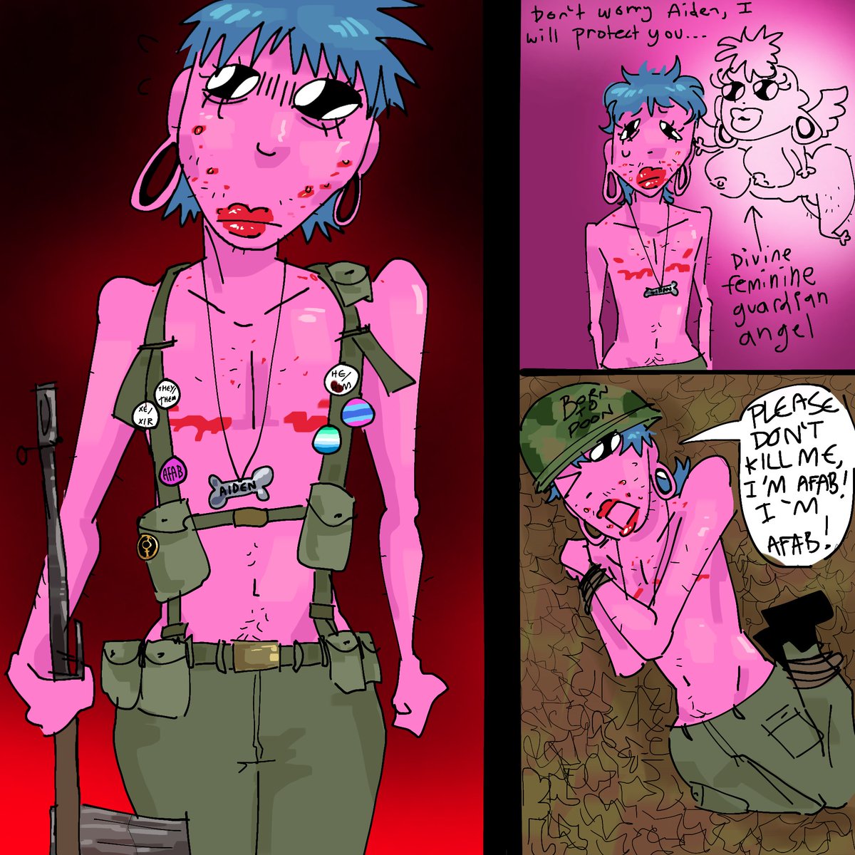 dkthesoldier's tweet photo. c'mon lil poon you can do better! you're here to defend all of poonkind against the viet hon after all! https://t.co/T75nZ8LTkq