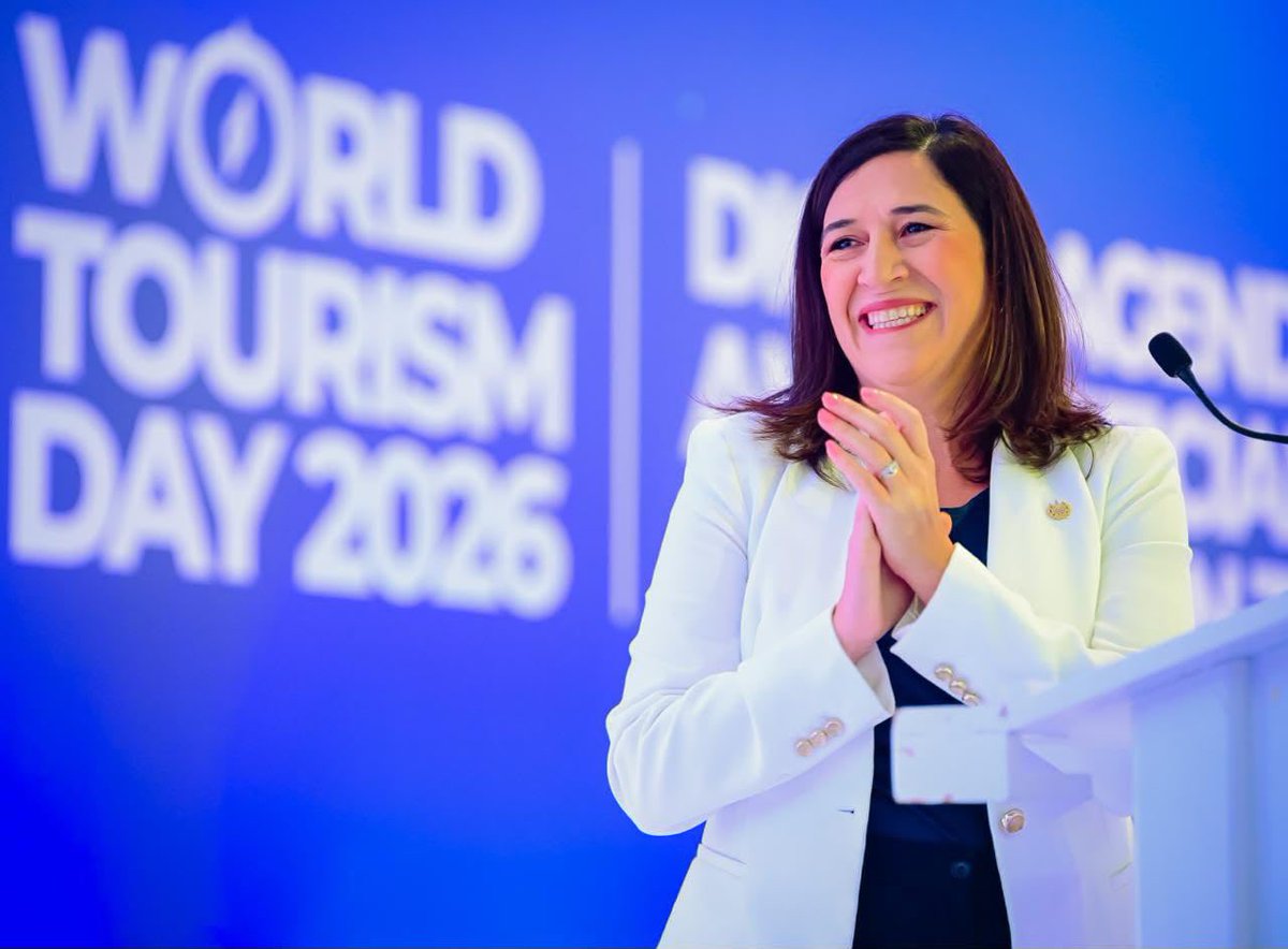 MariaLuisaHayem's tweet photo. En el Innovation Challenge Live de ONU Turismo @UNWTO, en el Día Mundial del Turismo,  cinco startups de Marruecos, España, Colombia, Brasil y El Salvador nos mostraron cómo la inteligencia artificial puede rediseñar la forma de viajar.🚀 https://t.co/0k977uU0qZ