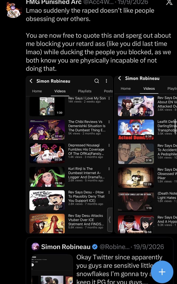 TerrorNova__'s tweet photo. @Acc4WhenFMGsBad @SWLUcommunity Is this really all you do? You spend your days involving yourself in discourse to an audience of none? Do you not have priorities? Things in life you want to work towards? Idk I just think you’re really fucking pathetic and I hope one day you make something of yourself https://t.co/Q20BmwpzYR
