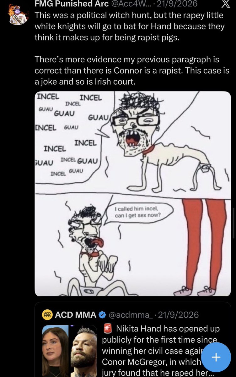 TerrorNova__'s tweet photo. @Acc4WhenFMGsBad @SWLUcommunity Is this really all you do? You spend your days involving yourself in discourse to an audience of none? Do you not have priorities? Things in life you want to work towards? Idk I just think you’re really fucking pathetic and I hope one day you make something of yourself https://t.co/Q20BmwpzYR