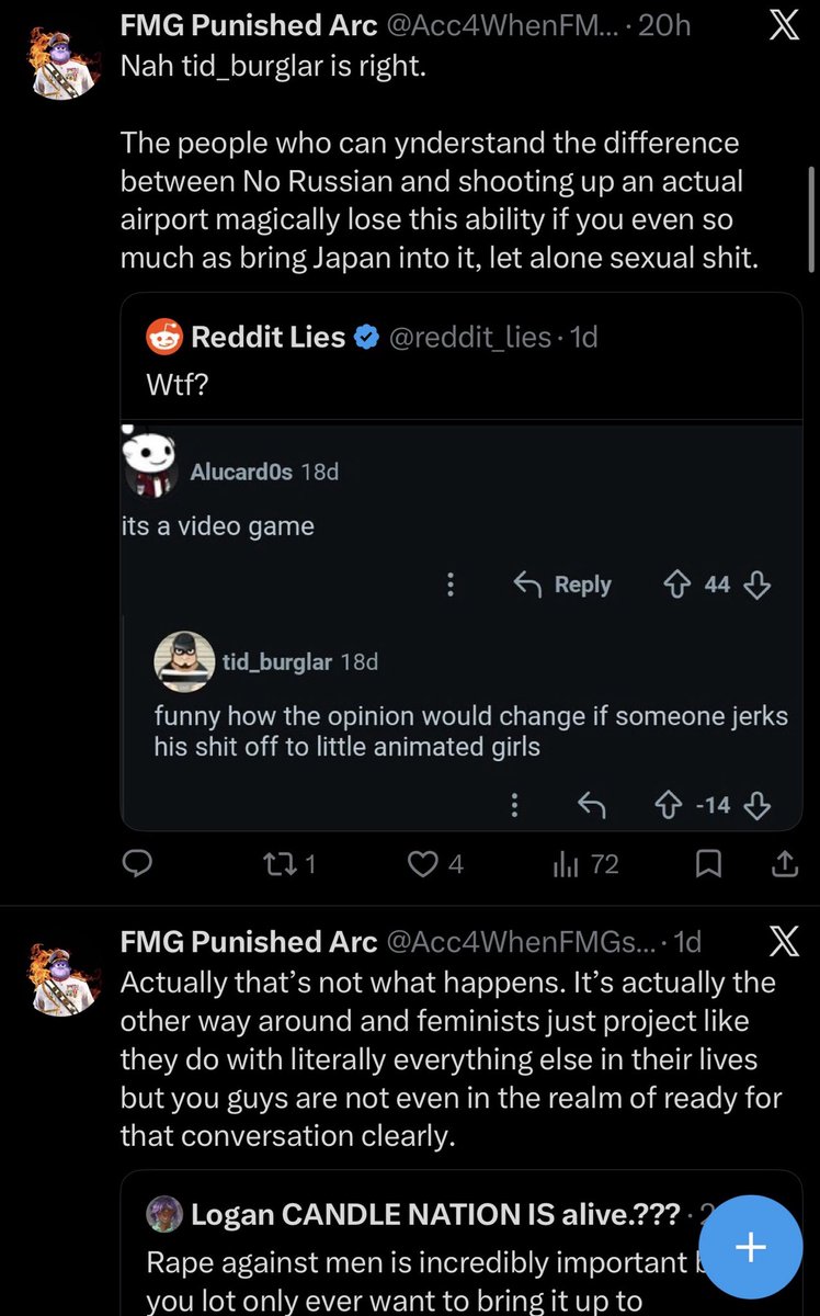 TerrorNova__'s tweet photo. @Acc4WhenFMGsBad @SWLUcommunity Is this really all you do? You spend your days involving yourself in discourse to an audience of none? Do you not have priorities? Things in life you want to work towards? Idk I just think you’re really fucking pathetic and I hope one day you make something of yourself https://t.co/Q20BmwpzYR