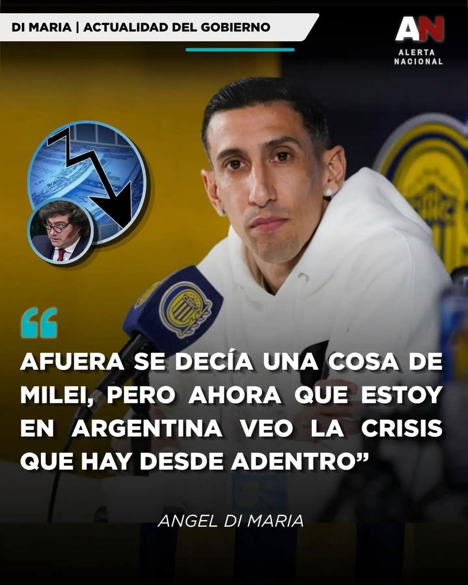 martinezmerce18's tweet photo. Desde cuándo este flaco habla mal de un Gobierno? Será que ahora es amiguito del chiqui tapia ?
Estuviste 18 años afuera y nunca te enteraste de la situación de tu país ? 
Vergüenza de Argentino! https://t.co/x2fitS8X05